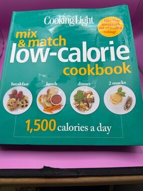 Mix & Match Low-Calorie Cookbook  by Cooking Light